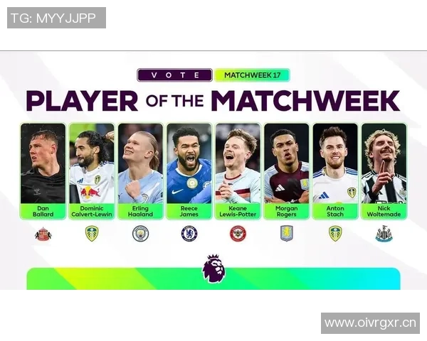 英超第14轮最佳球员候选名单揭晓哈兰德福登梅里诺罗梅罗争夺荣誉